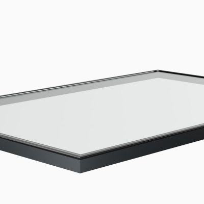 Korniche Flat Glass in Anthracite Grey