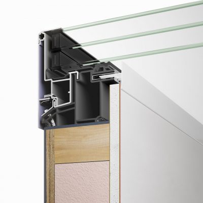 Triple Glazed Korniche Flat Glass