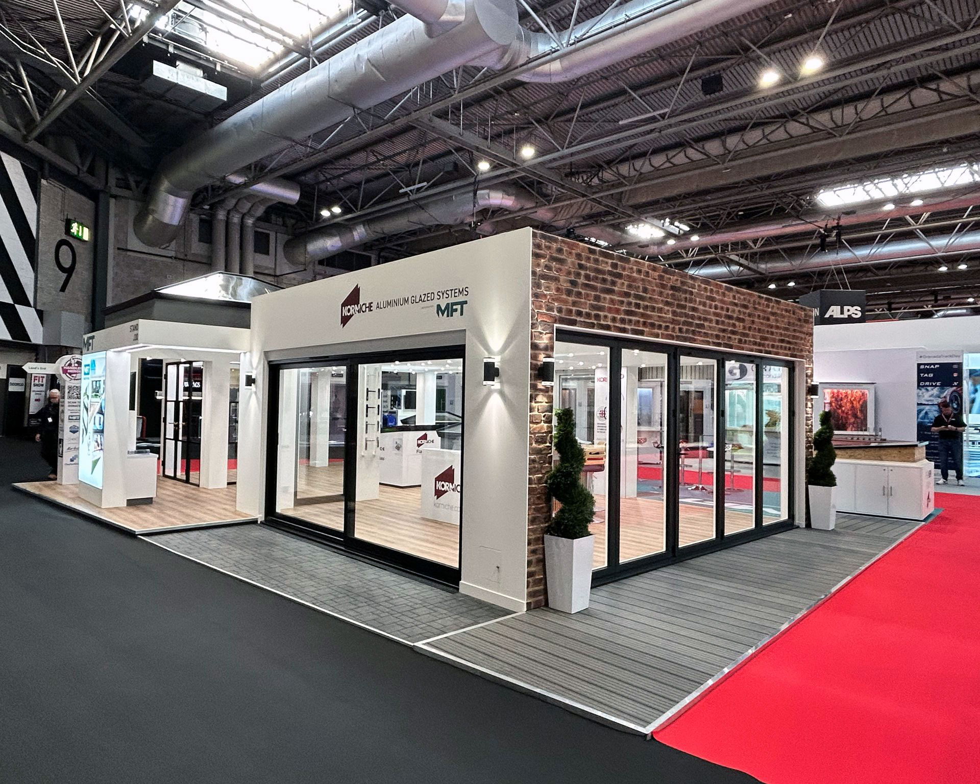 Korniche Bifold Doors and Cortizo 4700 Sliding Patio Doors at FIT Show 2025