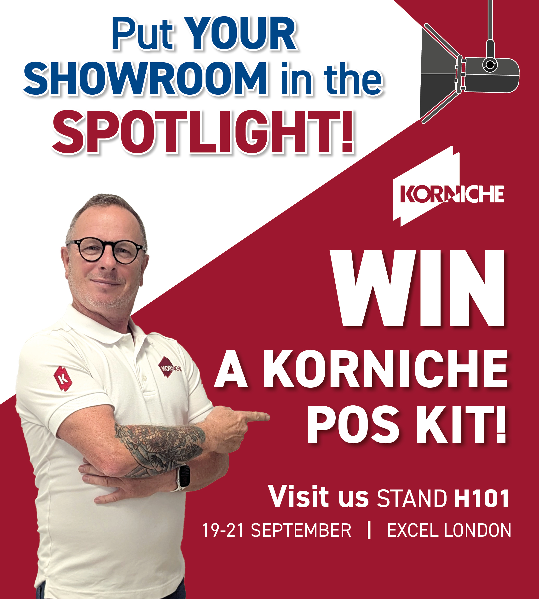 showroon showcase - WIN_04 Mark Millar - Korniche Brand Ambassador
