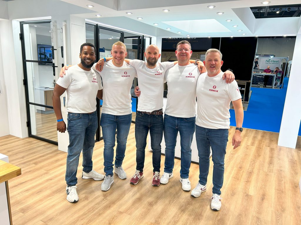 Team Korniche experts at the London Homebuilding & Renovating Show 2025.