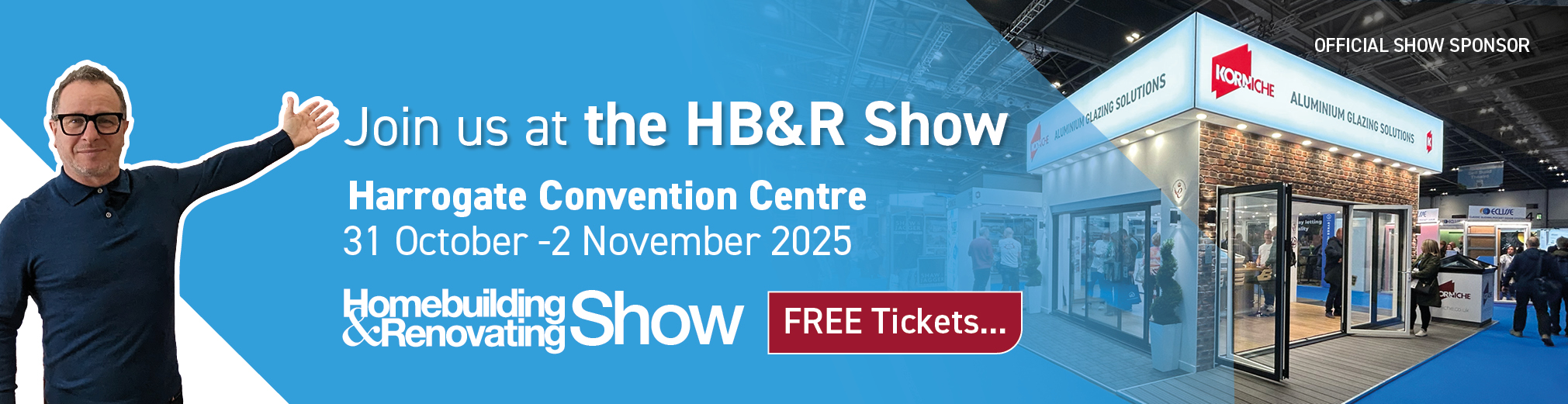 Northern Homebuilding & Renovating Show Harrogate 2025: Visit Made For Trade for free tickets and exclusive deals, 31 October – 2 November 2025.